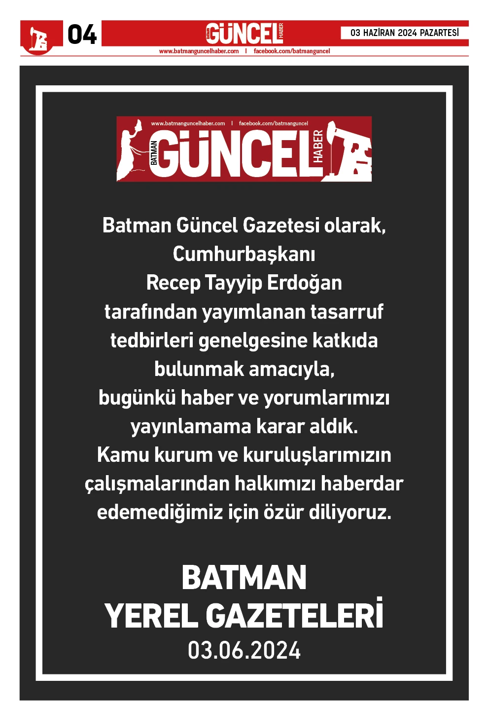 BATMAN GÜNCEL GAZETESİ