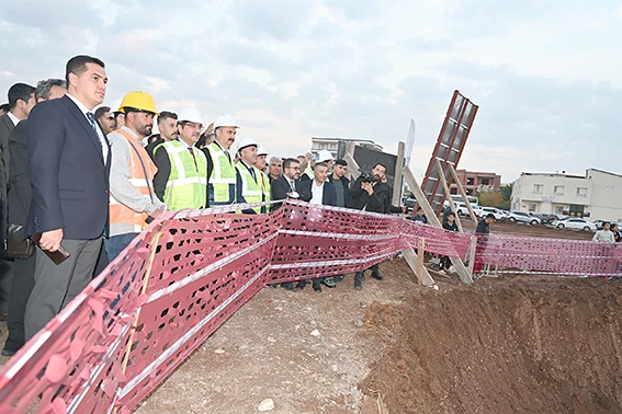 ÇİVİ ÇAKMA VE BETON DÖKME TÖRENİ GERÇEKLEŞTİRİLDİ