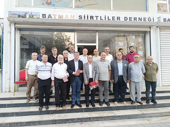 EKMEN, SİİRTLİLER DERNEĞİNİ ZİYARET ETTİ