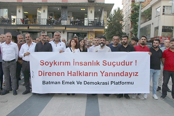 EMEK VE DEMOKRASİ PLATFORMU'NDAN İSRAİL'E SERT TEPKİ