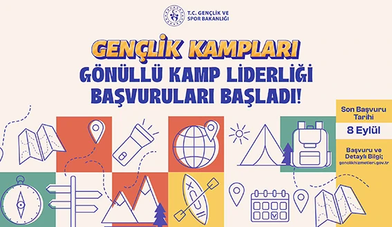 HAYDİ GENÇLER, GÖNÜLLÜ KAMP LİDERİ OLMAYA