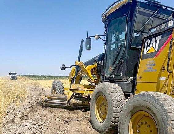 OYMATAŞ KÖYÜ MEZRA VE ARAZİ YOLLARI TAMAMLANDI