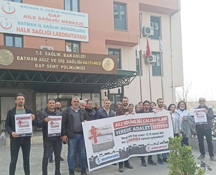 “VERGİDE ADALET İSTİYORUZ”