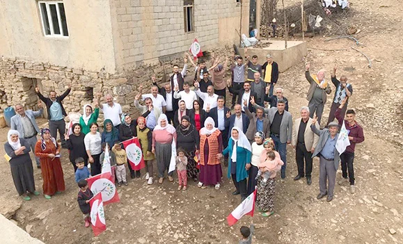 YEŞİL SOL’DAN KÖYLERE ÇIKARMA