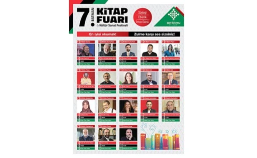 7. KİTAP FUARI VE KÜLTÜR SANAT FESTİVALİ BAŞLIYOR