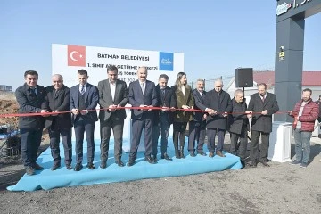 ATIK GETİRME MERKEZİ'NİN AÇILIŞI YAPILDI 