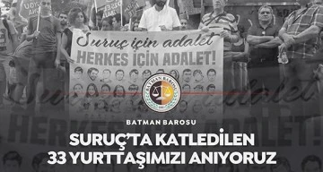 BATMAN BAROSU &quot;SURUÇ İÇİN ADALET, HERKES İÇİN ADALET&quot;