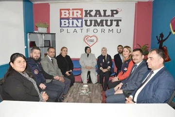 BAYAN CANALP’TAN BİR KALP BİN UMUT’A ZİYARET