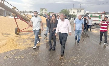 EŞ BAŞKAN SÖNÜK, HUBUBATÇI ESNAFINI ZİYARET ETTİ