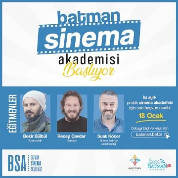 SİNEMA AKADEMİSİ BAŞVURULARI BAŞLIYOR